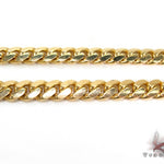 Miami Cuban Chain 14k Yellow Gold   16 Inches 20.5mm 46055 - Image 2