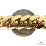 Miami Cuban Chain 14k Yellow Gold   32 Inches 15mm 46490 - Image 7