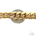 Miami Cuban Chain 18k Yellow Gold   32 Inches 12mm 46479 - Image 4