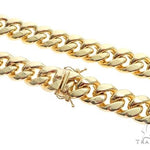 Miami Cuban Hollow 14K Yellow Gold 28 Inches 12.5mm 65157 - Image 2