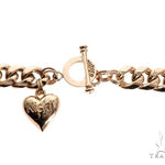 Miami Cuban Chain and Bracelet Set with Custom Locks and Heart Charms 64569 - Image 14