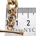 Miami Cuban Chain and Bracelet Set with Custom Locks and Heart Charms 64569 - Image 16