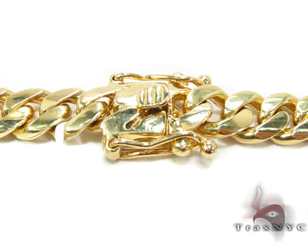 Miami Cuban Link Chain 24 Inches 11mm   32389 - Image 3