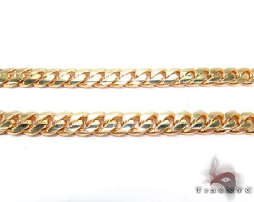Miami Cuban Link Chain 28 Inches 10mm   63938 - Image 2