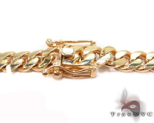 Miami Cuban Link Chain 28 Inches 10mm   63938 - Image 3