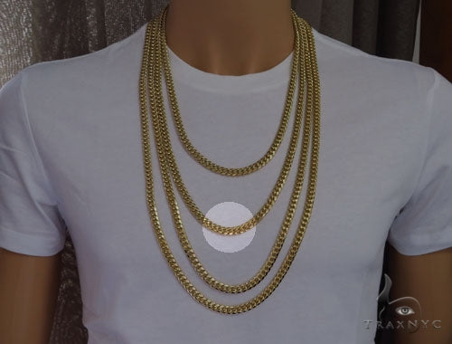 Miami Cuban Link Chain 28 Inches 11mm   32387 - Image 6