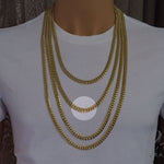 Miami Cuban Link Chain 28 Inches 8mm   32427 - Image 9