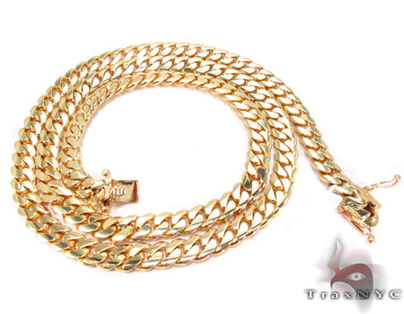 Miami Cuban Link Chain 30 Inches 11mm   32386 - Image 5