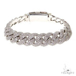 Miami Cuban Diamond Bracelet 69519 - Image 1