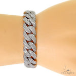 Miami Cuban Diamond Bracelet 69519 - Image 7