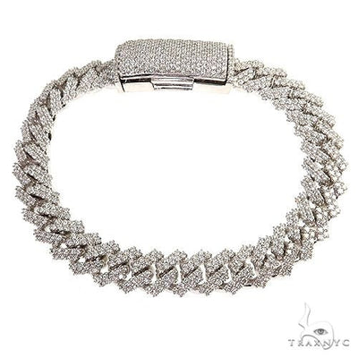 Miami Cuban Diamond Bracelet 69520 - Image 1