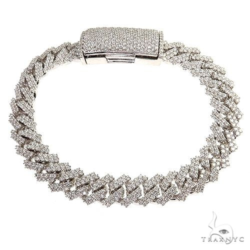 Miami Cuban Diamond Bracelet 69520 - Image 1