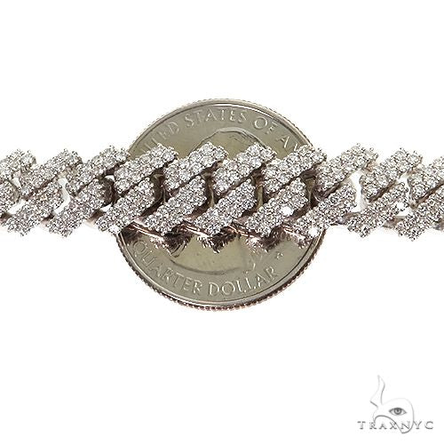 Miami Cuban Diamond Bracelet 69520 - Image 5