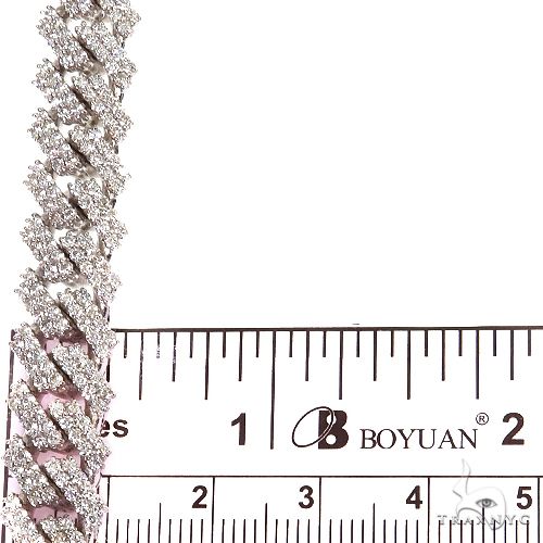 Miami Cuban Diamond Bracelet 69520 - Image 7