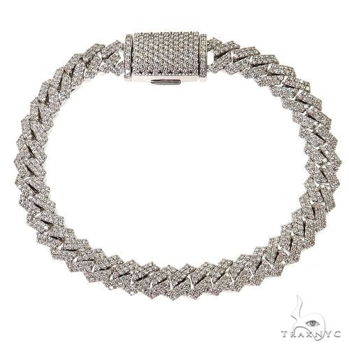 Miami Cuban Diamond Bracelet 69521 - Image 1
