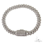 Miami Cuban Diamond Bracelet 69521 - Image 2