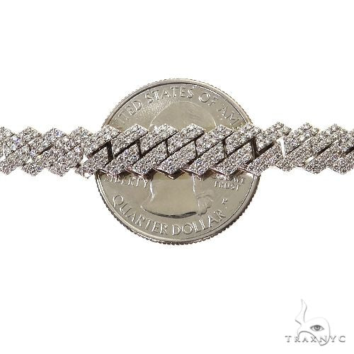 Miami Cuban Diamond Bracelet 69521 - Image 4