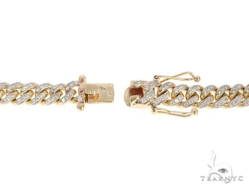 Miami Cuban Diamond Chain 24 Inches 8.7mm 65492 - Image 4