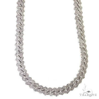 Miami Cuban Diamond Chain 69076 - Image 1