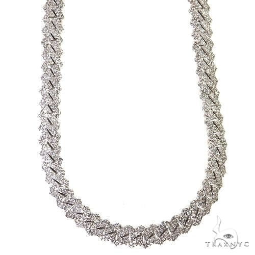 Miami Cuban Diamond Chain 69076 - Image 1