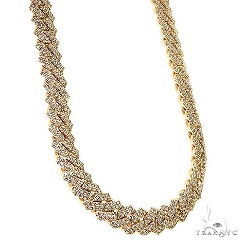 Miami Cuban Diamond Chain 69077 - Image 2
