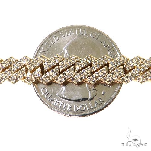 Miami Cuban Diamond Chain 69077 - Image 5