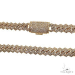 Miami Cuban Diamond Chain 69077 - Image 6