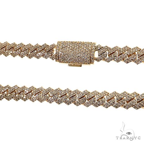 Miami Cuban Diamond Chain 69077 - Image 6