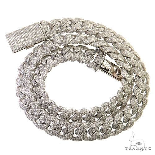 Miami Cuban Diamond Chain 69084 - Image 3