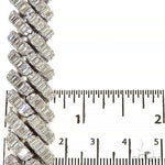 Miami Cuban Emerald Diamond Bracelet (Lab) 68615 - Image 6