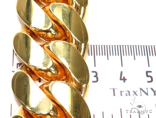 Miami Cuban Gold Bracelet 41126 - Image 4