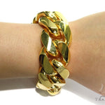 Miami Cuban Gold Bracelet 41126 - Image 6