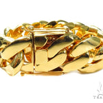 Miami Cuban Gold Bracelet 41127 - Image 2