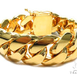 Miami Cuban Gold Bracelet 41128 - Image 1