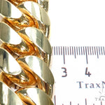 Miami Cuban Gold Chain 35 Inches 25mm   42379 - Image 5