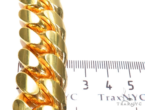 Miami Cuban Gold Chain 36 Inches 22mm   41962 - Image 4