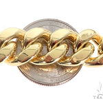 Miami Cuban Hollow 14K Yellow Gold 26 Inches 12.5mm 70178 - Image 3