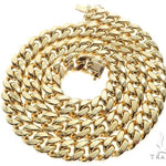 Miami Cuban Hollow 14K Yellow Gold 26 Inches 12.5mm 70178 - Image 4