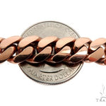 Miami Cuban Link 14K Rose Gold Chain 28 Inches 10mm   64620 - Image 3