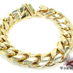 Miami Cuban Link Bracelet 8 Inches 14mm   32519 - Image 1
