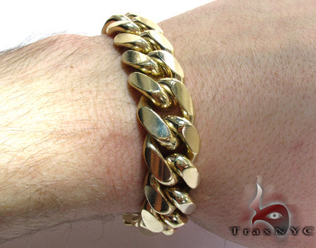 Miami Cuban Link Bracelet 8 Inches 15mm   32463 - Image 7