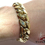 Miami Cuban Link Bracelet 8.5 Inches 15mm   32462 - Image 7