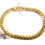 Miami Cuban Link Bracelet 8.5 Inches 9mm   32538 - Image 1