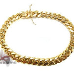Miami Cuban Link Bracelet 9 Inches 7mm   68653 - Image 1