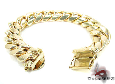 Miami Cuban Link Bracelet 9.5 Inches 20mm   32447 - Image 4