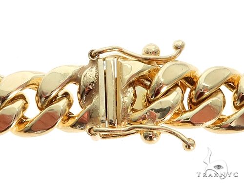 Miami Cuban Link Bracelet Hollow 8.5 Inches 7.3mm   64810 - Image 4