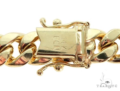 Miami Cuban Link Bracelet Hollow 8.5 Inches 7.3mm   64810 - Image 5