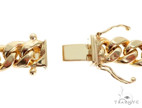 Miami Cuban Link Bracelet Hollow 8.5 Inches 7.3mm   64810 - Image 6