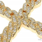 Miami Cuban Link Diamond Cross Crucifix 58595 - Image 4