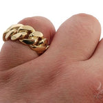 Miami Cuban Link Ring 9.5mm 64135 - Image 9